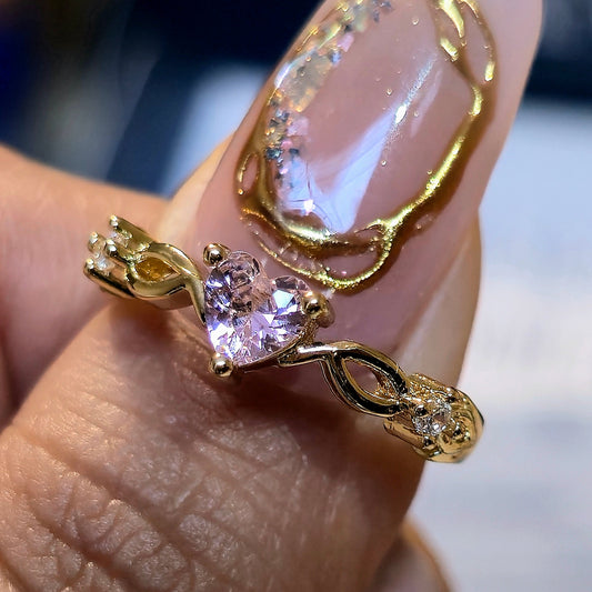 Anillos Promesa Corazon Eterno