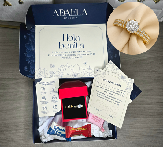 Anillos Promesa Queen – Set para Pareja