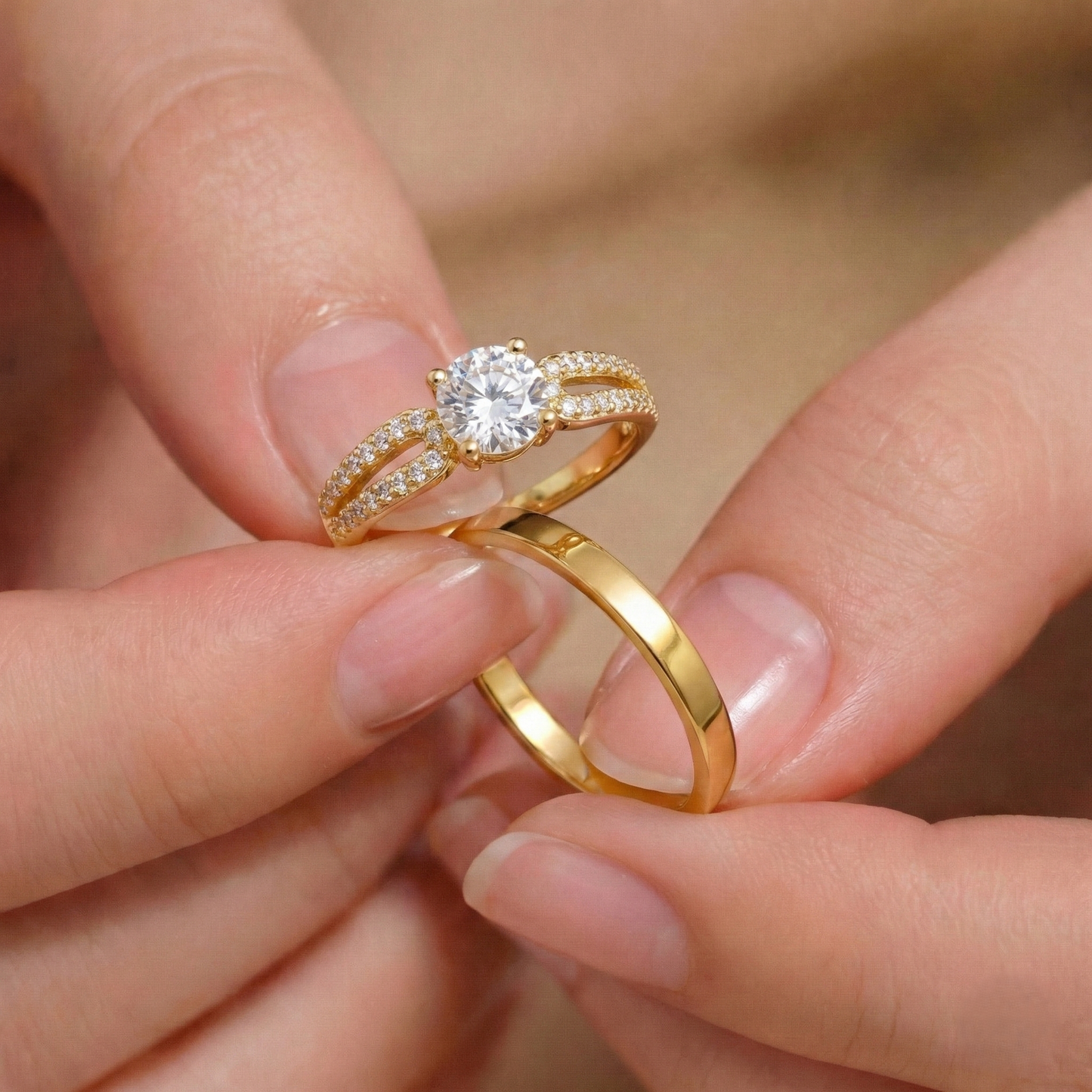 Anillos Promesa Alma – Set para Pareja