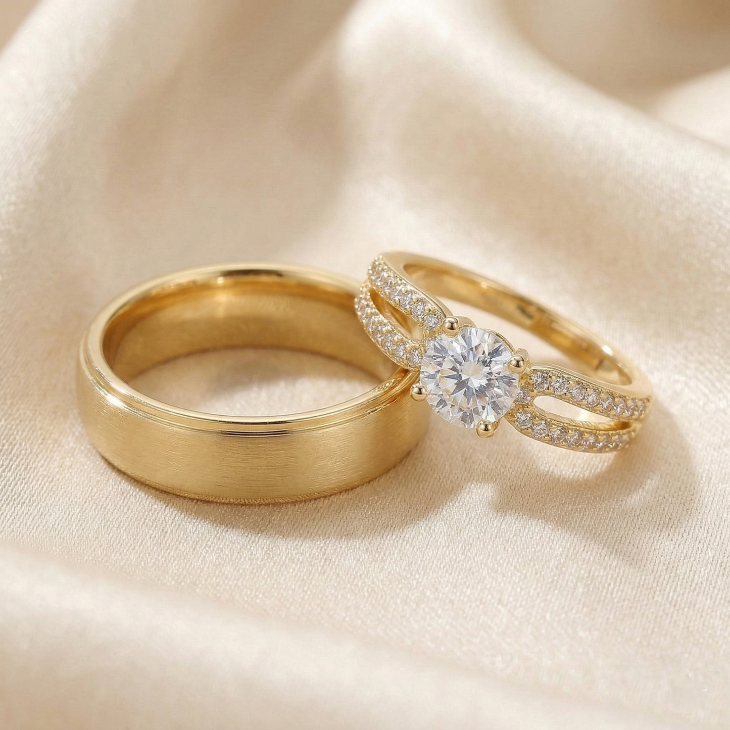 Anillos Promesa Alma – Set para Pareja