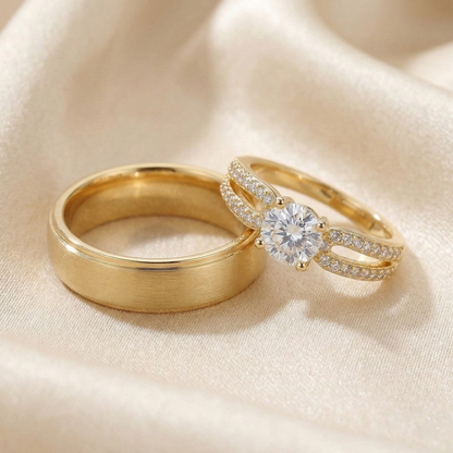 Anillos Promesa Alma – Set para Pareja