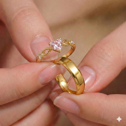 Anillos Promesa Corazon Eterno