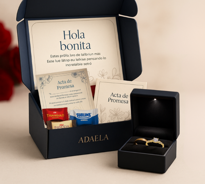 Anillos Promesa Lazos eternos – Set para Pareja