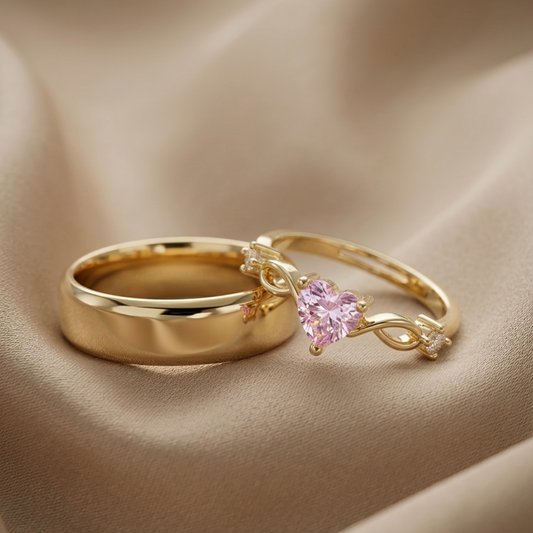 Anillos Promesa Corazon Eterno