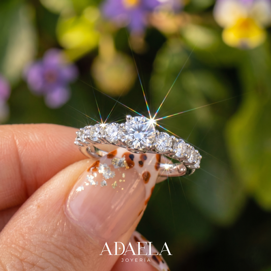 Anillo de Maternidad Adaela + Collar abrazo eterno (regalo)