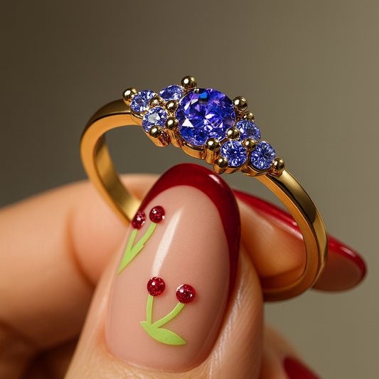 Anillos Promesa Alma Morada – Set para Pareja Octubre